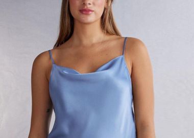 OLIA ΓΥΝΑΙΚΕΙΑ ΝΤΡΑΠΕ ΣΑΤΕΝ ΜΠΛΟΥΖΑ ΣΙΕΛ - SOU - 