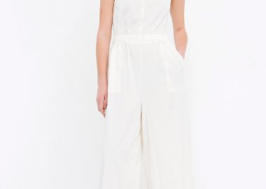 Ολόσωμη φόρμα από lyocell με τσέπες - FUNKY BUDDHA - 