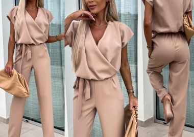 Ολόσωμη Φόρμα Azalea Μπεζ - Amelie's - 