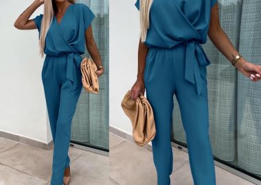 Ολόσωμη Φόρμα Azalea Πετρόλ - Amelie's - 