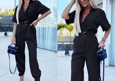 Ολόσωμη Φόρμα Cerelia Μαύρη - Amelie's - 