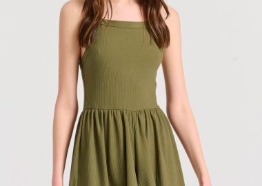 Ολόσωμη φόρμα σορτς σε rib ύφανση - FUNKY BUDDHA - 