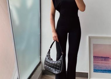 Ολόσωμη Φόρμα Willow Μαύρη - Amelie's - 