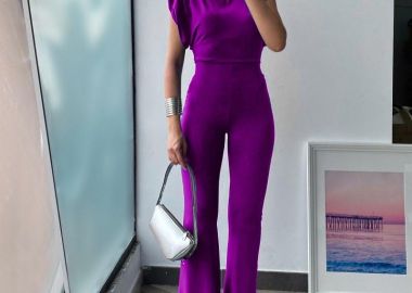 Ολόσωμη Φόρμα Willow Μωβ - Amelie's - 