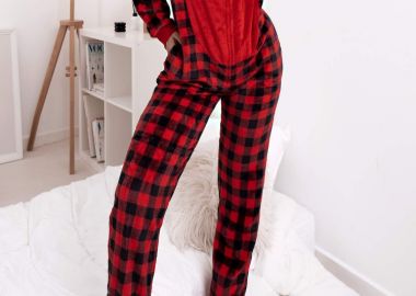 ΟΛΟΣΩΜΗ ΛΟΥΤΡΙΝΗ ΠΥΤΖΑΜΑ- REINDEER - sense-shop - 