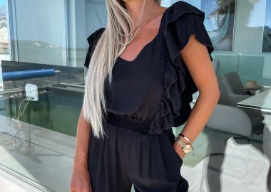 Ολόσωμο Σορτσάκι Lantemar Μαύρο - Amelie's - 