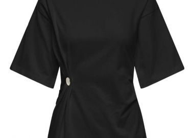 Only Marie Γυναικείο O-Neck Top Box 15368496 Μαύρο - Only - 