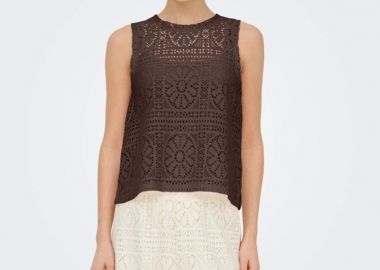 Only ONLLIAN Μπλούζα 15372105 Καφέ - Only - 