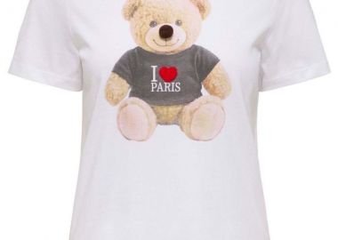 Only Teddy Γυναικείο Κοντομάνικο T-shirt 15369992 Λευκό - Only - 