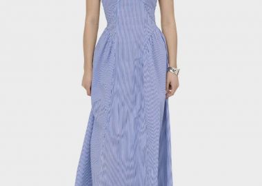 Only Tiari Strap Hip Dress 15371086 Ριγέ - Only - 