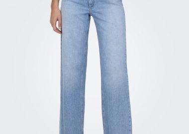 ONLY Τζιν με φαρδιά μπατζάκια - 15345249 - Denim μπλε - ONLY - 