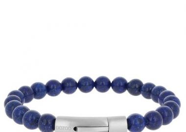 OOZOO Βραχιόλι από Ανοξείδωτο ατσάλι Blue (Μήκος 19.5cm) SB-1061-195 - Oozoo Jewellery - 