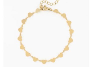 OOZOO Βραχιόλι από Ανοξείδωτο ατσάλι Gold SB-1013 - Oozoo Jewellery - 