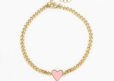 OOZOO Βραχιόλι από Ανοξείδωτο ατσάλι Gold SB-1019 - Oozoo Jewellery - 