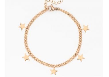 OOZOO Βραχιόλι από Ανοξείδωτο ατσάλι Rose Gold SB-1017 - Oozoo Jewellery - 