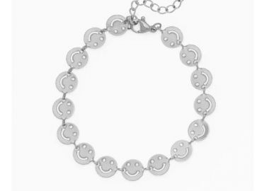 OOZOO Βραχιόλι από Ανοξείδωτο ατσάλι Silver SB-1009 - Oozoo Jewellery - 