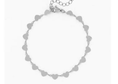 OOZOO Βραχιόλι από Ανοξείδωτο ατσάλι Silver SB-1012 - Oozoo Jewellery - 