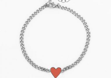 OOZOO Βραχιόλι από Ανοξείδωτο ατσάλι Silver SB-1018 - Oozoo Jewellery - 