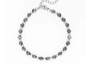 OOZOO Βραχιόλι από Ανοξείδωτο ατσάλι Silver SB-1024 - Oozoo Jewellery - 