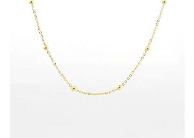 OOZOO Κολιέ από Ανοξείδωτο ατσάλι Gold SN-2001 - Oozoo Jewellery - 