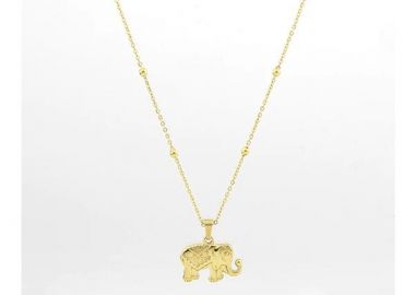 OOZOO Κολιέ από Ανοξείδωτο ατσάλι Gold SN-2025 - Oozoo Jewellery - 