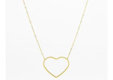 OOZOO Κολιέ από Ανοξείδωτο ατσάλι Gold SN-2028 - Oozoo Jewellery - 