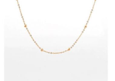 OOZOO Κολιέ από Ανοξείδωτο ατσάλι Rose Gold SN-2002 - Oozoo Jewellery - 
