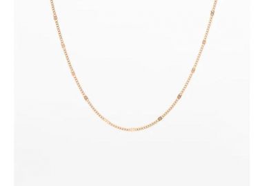 OOZOO Κολιέ από Ανοξείδωτο ατσάλι Rose Gold SN-2005 - Oozoo Jewellery - 