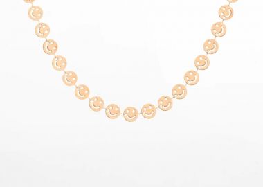OOZOO Κολιέ από Ανοξείδωτο ατσάλι Rose Gold SN-2011 - Oozoo Jewellery - 