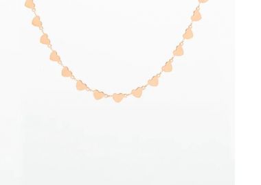 OOZOO Κολιέ από Ανοξείδωτο ατσάλι Rose Gold SN-2014 - Oozoo Jewellery - 