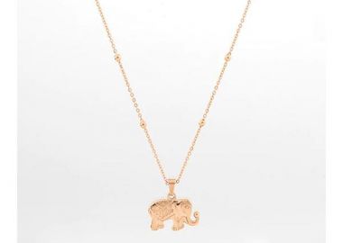 OOZOO Κολιέ από Ανοξείδωτο ατσάλι Rose Gold SN-2026 - Oozoo Jewellery - 