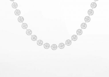 OOZOO Κολιέ από Ανοξείδωτο ατσάλι Silver SN-2009 - Oozoo Jewellery - 