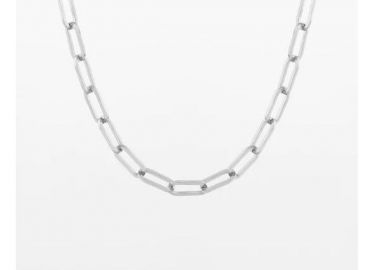 OOZOO Κολιέ από Ανοξείδωτο ατσάλι Silver SN-2015 - Oozoo Jewellery - 