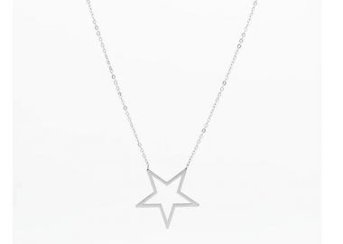 OOZOO Κολιέ από Ανοξείδωτο ατσάλι Silver SN-2021 - Oozoo Jewellery - 