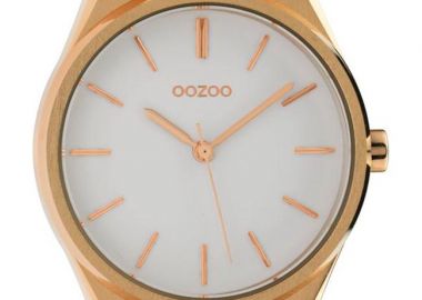 OOZOO Timepieces - C10343, Rose Gold case with Stainless Steel Bracelet - Oozoo - 