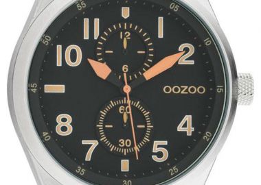 OOZOO Timepieces - C10634, Silver case with Stainless Steel Bracelet - Oozoo - 