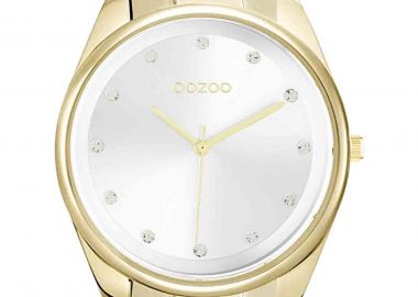 OOZOO Timepieces - C10962, Gold case with Stainless Steel Bracelet - Oozoo - 