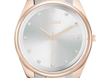 OOZOO Timepieces - C10964, Rose Gold case with Stainless Steel Bracelet - Oozoo - 