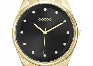 OOZOO Timepieces - C10965, Gold case with Stainless Steel Bracelet - Oozoo - 