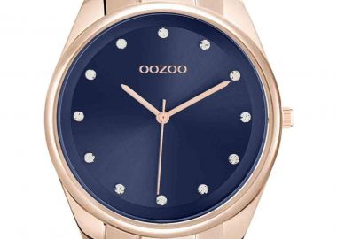 OOZOO Timepieces - C10967, Rose Gold case with Stainless Steel Bracelet - Oozoo - 
