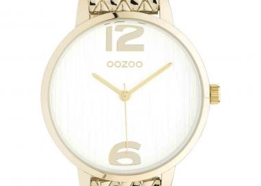 OOZOO Timepieces - C11022, Gold case with Stainless Steel Bracelet - Oozoo - 
