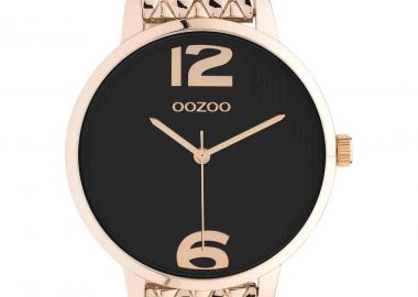 OOZOO Timepieces - C11024, Rose Gold case with Stainless Steel Bracelet - Oozoo - 