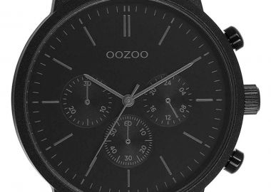 OOZOO Timepieces - C11204, Black case with Metal Bracelet - Oozoo - 