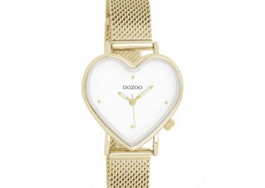 OOZOO Timepieces - C11415, Gold case with Metal Bracelet - Oozoo - 