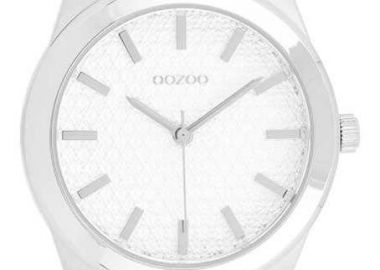 OOZOO Timepieces - C11418, Silver case with Stainless Steel Bracelet - Oozoo - 
