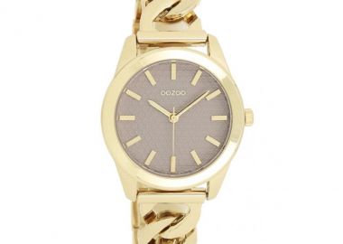 OOZOO Timepieces - C11420, Gold case with Stainless Steel Bracelet - Oozoo - 