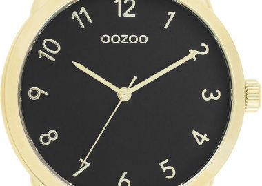 OOZOO Timepieces - C11427, Gold case with Stainless Steel Bracelet - Oozoo - 