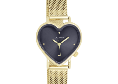 OOZOO Timepieces - C11446, Gold case with Metal Bracelet - Oozoo - 