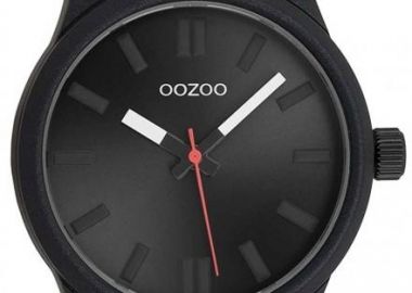 OOZOO Timepieces - C11619, Black case with Stainless Steel Bracelet - Oozoo - 