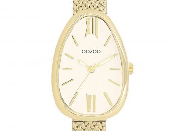 OOZOO Timepieces - C11642, Gold case with Metal Bracelet - Oozoo - 